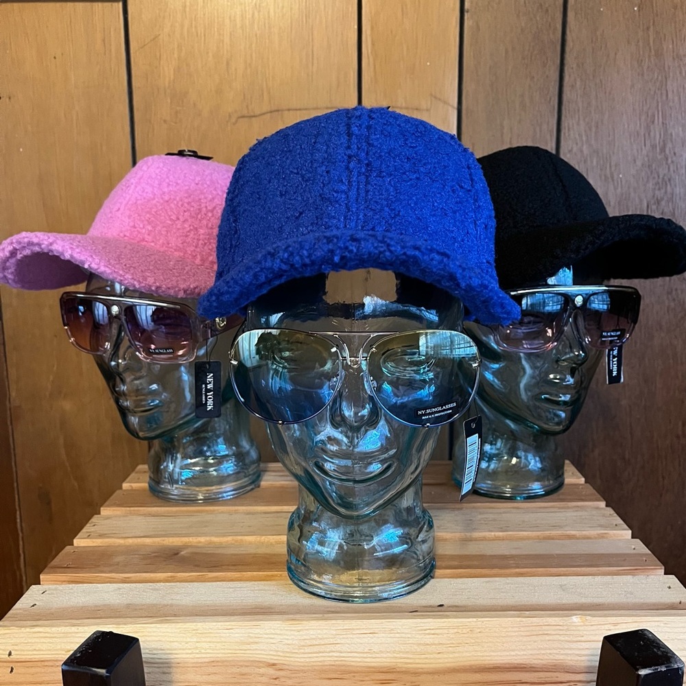 Royal Blue Teddy Fleece Winter Cap - Picture 11 of 15